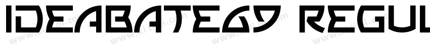 IdeaBate69 Regular t字体转换 IdeaBate69 Regular t字体转换